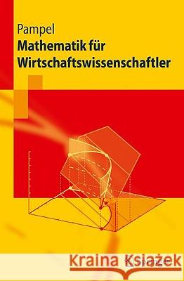 Mathematik Für Wirtschaftswissenschaftler Pampel, Thorsten 9783642044892 Springer, Berlin