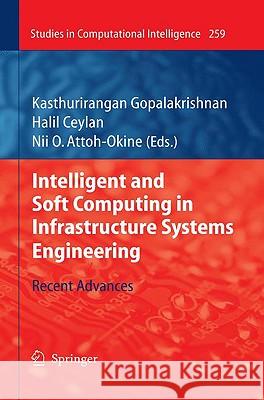 Intelligent and Soft Computing in Infrastructure Systems Engineering: Recent Advances Gopalakrishnan, Kasthurirangan 9783642045851 Springer