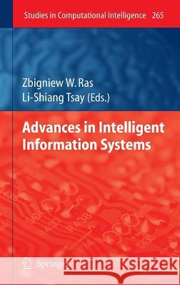 Advances in Intelligent Information Systems Ras 9783642051821 SPRINGER