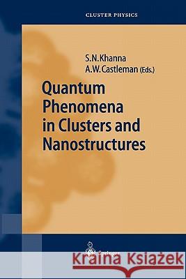 Quantum Phenomena in Clusters and Nanostructures Shiv N. Khanna Albert W. Castleman 9783642055034 Springer