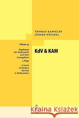 KdV & KAM Thomas Kappeler, Jürgen Pöschel 9783642056949