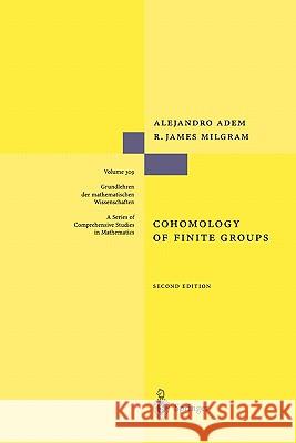 Cohomology of Finite Groups Alejandro Adem R. James Milgram 9783642057854 Springer