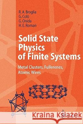 Solid State Physics of Finite Systems: Metal Clusters, Fullerenes, Atomic Wires Broglia, R. a. 9783642059117 Not Avail
