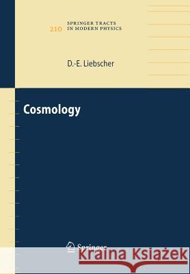 Cosmology Dierck-Ekkehard Liebscher 9783642062308