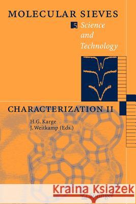 Characterization II Hellmut G. Karge Jens Weitkamp 9783642067822