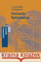 Stochastic Optimization Johannes Schneider Scott Kirkpatrick 9783642070945