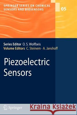 Piezoelectric Sensors Claudia Steinem, Andreas Janshoff 9783642071676 Springer-Verlag Berlin and Heidelberg GmbH & 