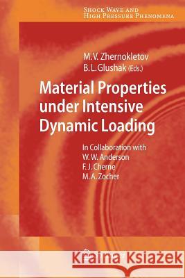 Material Properties Under Intensive Dynamic Loading Anderson, William W. 9783642071942