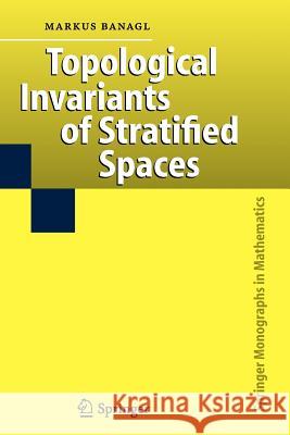 Topological Invariants of Stratified Spaces Markus Banagl 9783642072482 Springer