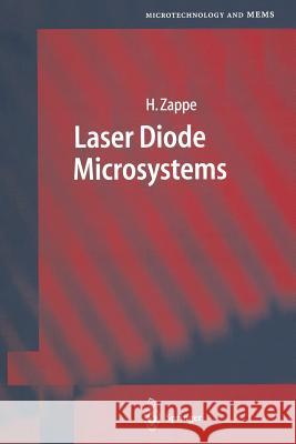 Laser Diode Microsystems Hans Zappe 9783642073335