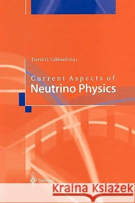 Current Aspects of Neutrino Physics David O. Caldwell 9783642074240 Springer