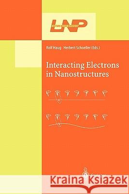 Interacting Electrons in Nanostructures Rolf Haug, Herbert Schoeller 9783642075872 Springer-Verlag Berlin and Heidelberg GmbH & 