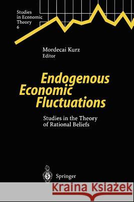 Endogenous Economic Fluctuations: Studies in the Theory of Rational Beliefs Kurz, Mordecai 9783642082955