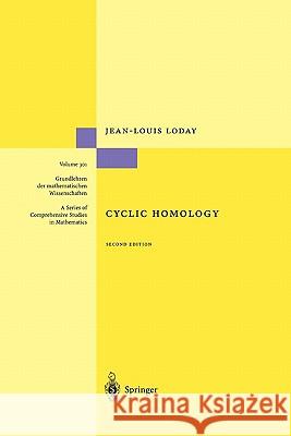 Cyclic Homology Jean-Louis Loday 9783642083167