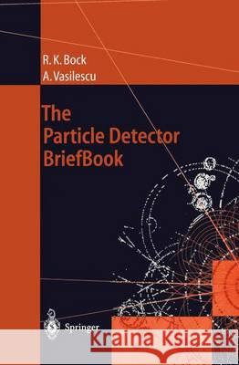 The Particle Detector Briefbook Bock, Rudolf K. 9783642083839