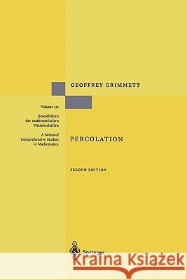 Percolation Geoffrey R. Grimmett 9783642084423