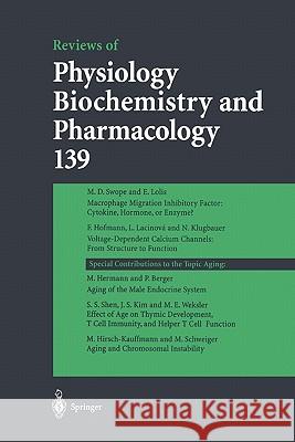 Reviews of Physiology, Biochemistry and Pharmacology 139 Susan G. Amara Ernst Bamberg Reinhard Jahn 9783642084973