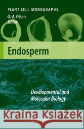 Endosperm: Developmental and Molecular Biology Odd-Arne Olsen 9783642090318