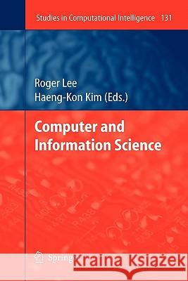 Computer and Information Science Roger Lee 9783642098079
