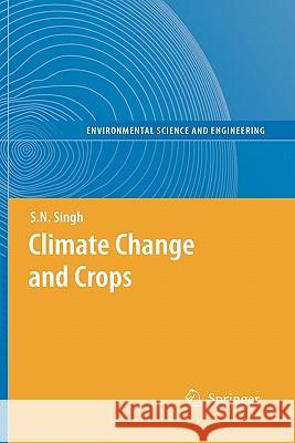 Climate Change and Crops Springer 9783642099984