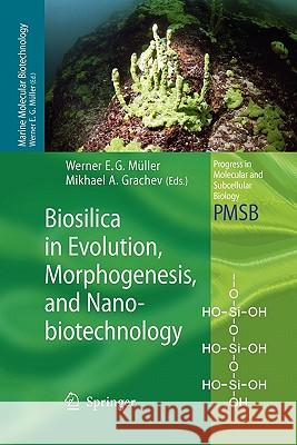 Biosilica in Evolution, Morphogenesis, and Nanobiotechnology: Case Study Lake Baikal Müller, Werner E. G. 9783642100161 Springer