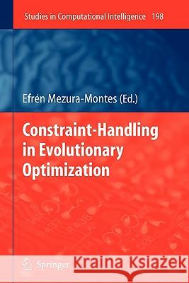 Constraint-Handling in Evolutionary Optimization Springer 9783642101557