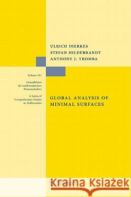 Global Analysis of Minimal Surfaces Ulrich Dierkes 9783642117053 0
