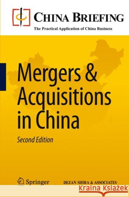 Mergers & Acquisitions in China Sam Woollard 9783642149184 Not Avail
