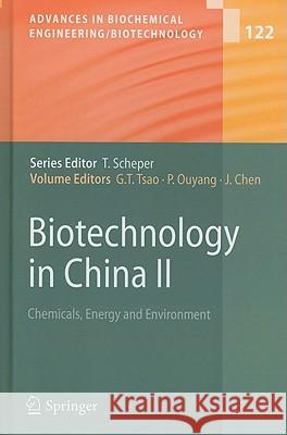 Biotechnology in China II: Chemicals, Energy and Environment Tsao, G. T. 9783642149948 Not Avail