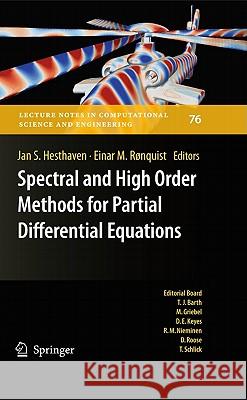 Spectral and High Order Methods for Partial Differential Equations: Selected Papers from the ICOSAHOM '09 Conference, June 22-26, Trondheim, Norway Hesthaven, Jan S. 9783642153365 Not Avail