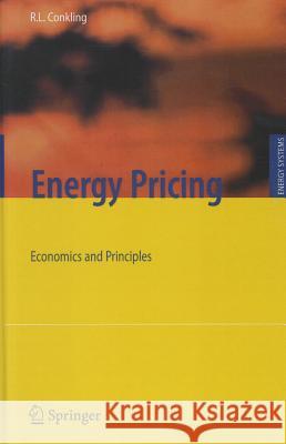 Energy Pricing: Economics and Principles Conkling, Roger L. 9783642154904 Not Avail