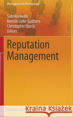 Reputation Management  Helm 9783642192654 0