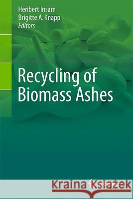 Recycling of Biomass Ashes Heribert Insam Brigitte A. Knapp 9783642193538 Not Avail