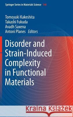 Disorder and Strain-Induced Complexity in Functional Materials  9783642209420 Springer, Berlin