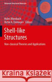 Shell-Like Structures: Non-Classical Theories and Applications Altenbach, Holm 9783642218545