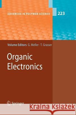 Organic Electronics  9783642261428 Springer, Berlin