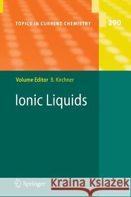 Ionic Liquids Barbara Kirchner 9783642261817 Springer