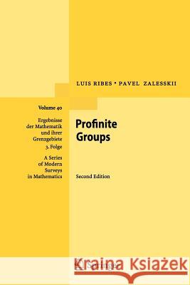 Profinite Groups Luis Ribes Pavel Zalesskii 9783642262654 Springer