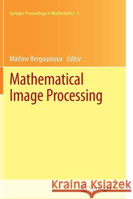 Mathematical Image Processing: University of Orléans, France, March 29th - April 1st, 2010 Maïtine Bergounioux 9783642268267 Springer-Verlag Berlin and Heidelberg GmbH & 