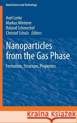 Nanoparticles from the Gasphase: Formation, Structure, Properties Axel Lorke, Markus Winterer, Roland Schmechel, Christof Schulz 9783642285455