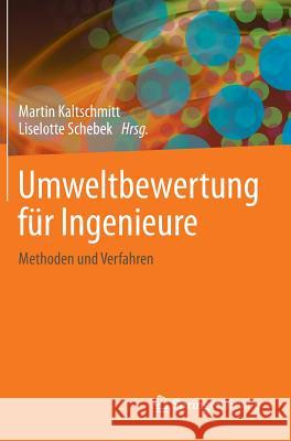 Umweltbewertung Für Ingenieure: Methoden Und Verfahren Kaltschmitt, Martin 9783642369889