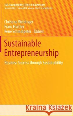 Sustainable Entrepreneurship: Business Success through Sustainability Christina Weidinger, Franz Fischler, René Schmidpeter 9783642387524 Springer-Verlag Berlin and Heidelberg GmbH & 