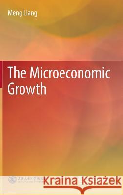 The Microeconomic Growth Meng Liang 9783642393792 Springer-Verlag Berlin and Heidelberg GmbH & 