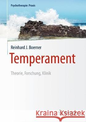 Temperament: Theorie, Forschung, Klinik Boerner, Reinhard J. 9783642395048 Springer