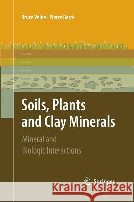 Soils, Plants and Clay Minerals: Mineral and Biologic Interactions Velde, Pierre 9783642425936