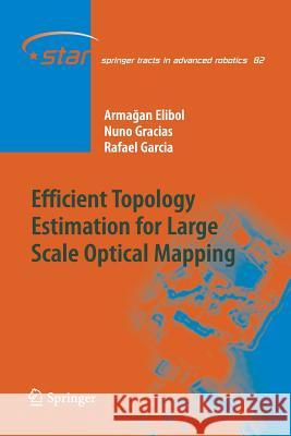 Efficient Topology Estimation for Large Scale Optical Mapping Armagan Elibol Nuno Gracias Rafael Garcia 9783642432033 Springer