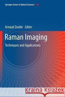 Raman Imaging: Techniques and Applications Zoubir, Arnaud 9783642432590 Springer