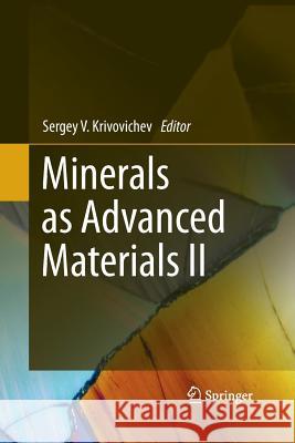 Minerals as Advanced Materials II Prof Geologiya Rudnykh Mestorozhdenii   9783642439124 Springer