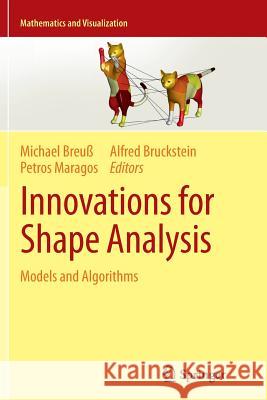 Innovations for Shape Analysis: Models and Algorithms Breuß, Michael 9783642442155 Springer