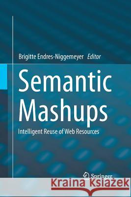 Semantic Mashups: Intelligent Reuse of Web Resources Endres-Niggemeyer, Brigitte 9783642447136